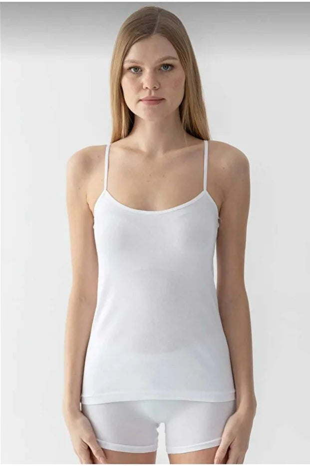 Women’s Spaghetti Strap Cotton Tank Top - MRS.IDEA