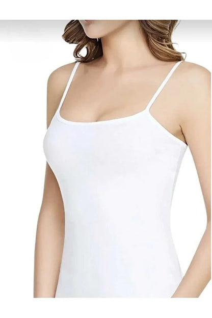 Women’s Spaghetti Strap Cotton Tank Top - MRS.IDEA