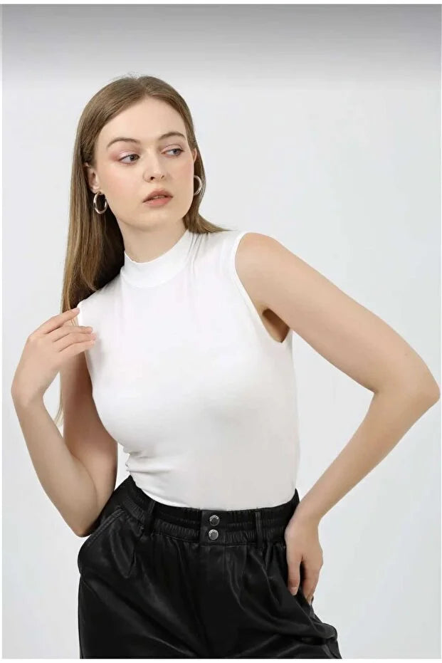 Women’s Sleeveless Bodysuit - MRS.IDEA