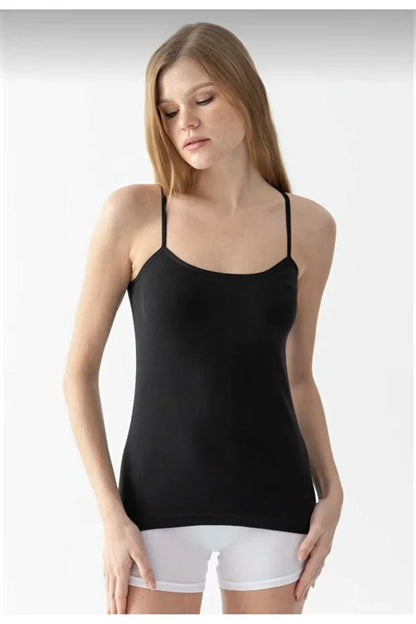 Women’s Spaghetti Strap Cotton Tank Top - MRS.IDEA