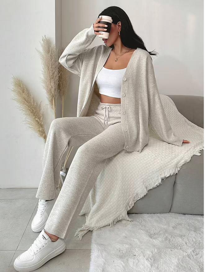 Basic cardigan set - MRS.IDEA