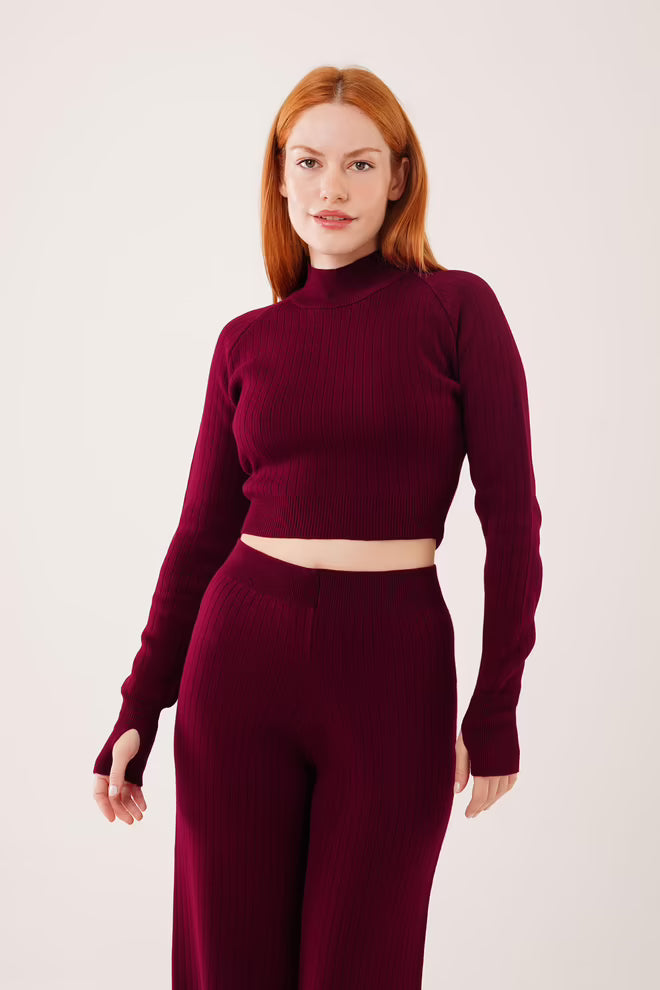 Crop Trousers Straight