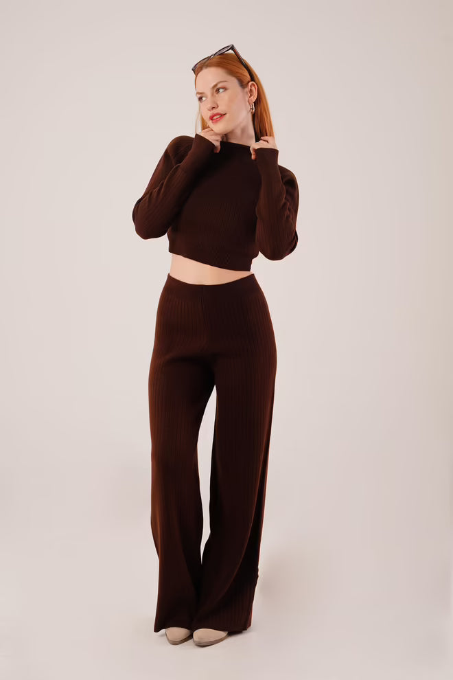 Crop Trousers Straight