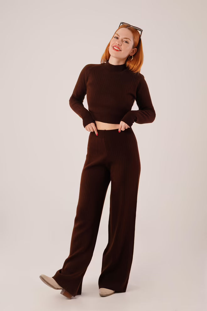 Crop Trousers Straight