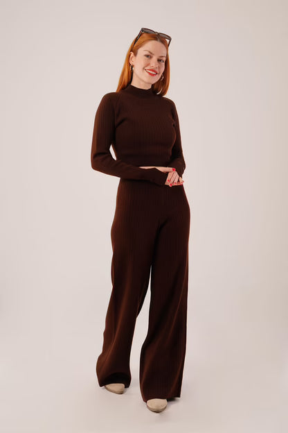 Crop Trousers Straight