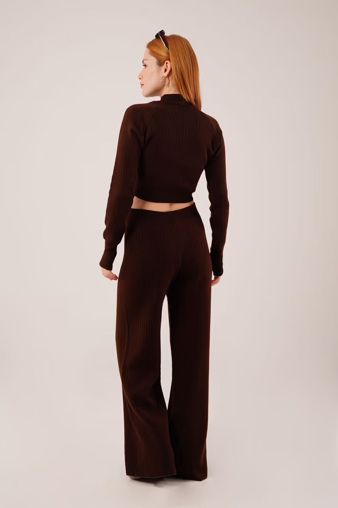 Crop Trousers Straight